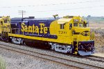 Santa Fe SF30B ATSF #7200 waits at Ponto